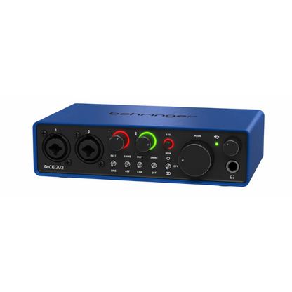 Behringer Dice 2U2 USB Audio Interface 192kHz 2 MIC Pre — view 3