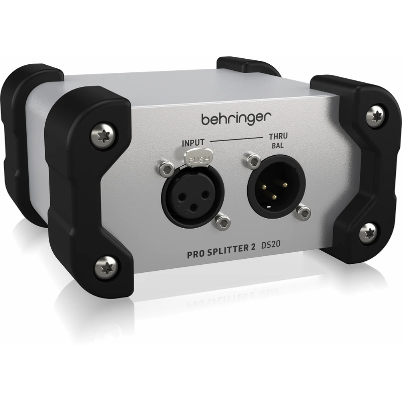 Behringer DS20 Passive Signal Splitter 1-In 2-Out for Pro Stage Use — view 2