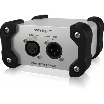 Behringer DS20 Passive Signal Splitter 1-In 2-Out for Pro Stage Use — view 3