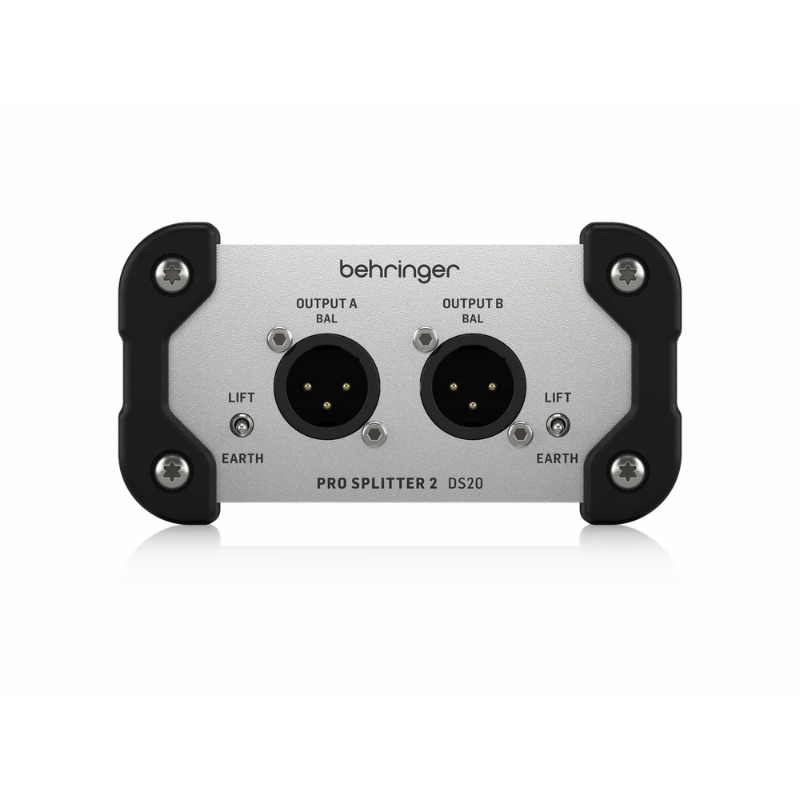 Behringer DS20 Passive Signal Splitter 1-In 2-Out for Pro Stage Use — view 4