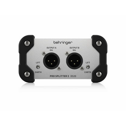 Behringer DS20 Passive Signal Splitter 1-In 2-Out for Pro Stage Use — view 4