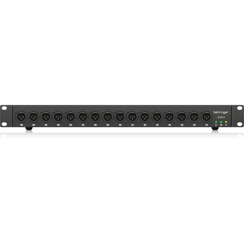 Behringer SC16-O StageConnect Interface 16 XLR Outputs Ultranet In Out Remote Power