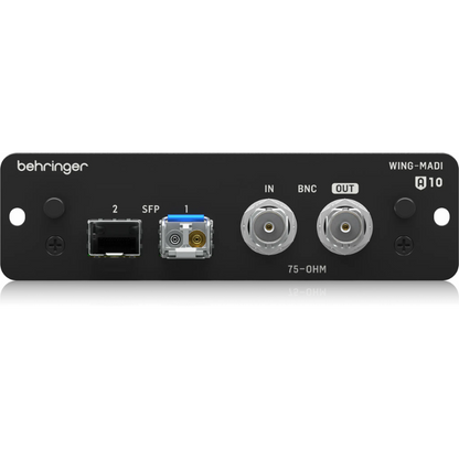 Behringer WING MADI Expansion Card 64x64-Channel Fiber Optic BNC