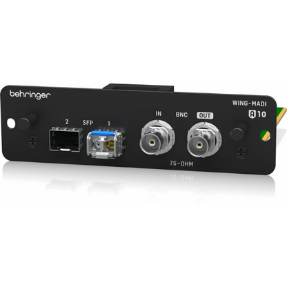Behringer WING MADI Expansion Card 64x64-Channel Fiber Optic BNC — view 2