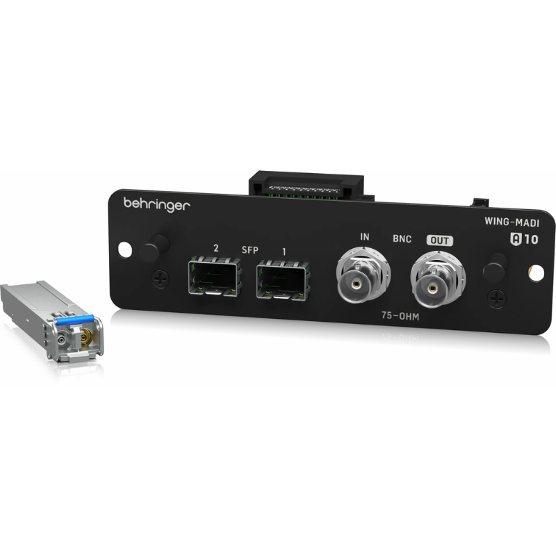 Behringer WING MADI Expansion Card 64x64-Channel Fiber Optic BNC — view 4