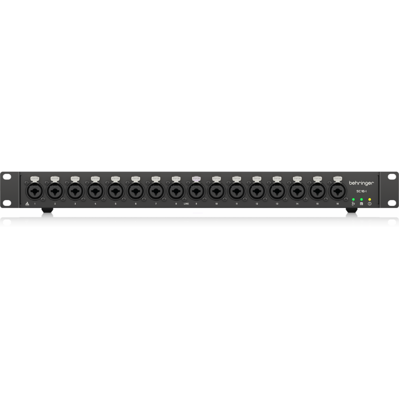 Behringer SC16-I StageConnect Interface 16 XLR Combo Line Inputs Ultranet In/Out Remote Power