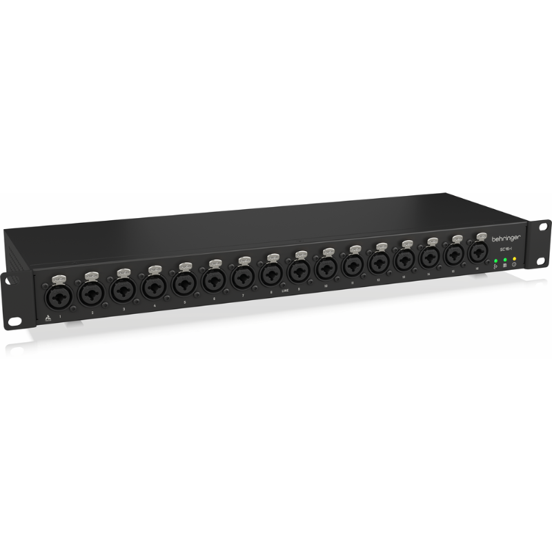 Behringer SC16-I StageConnect Interface 16 XLR Combo Line Inputs Ultranet In/Out Remote Power — view 2