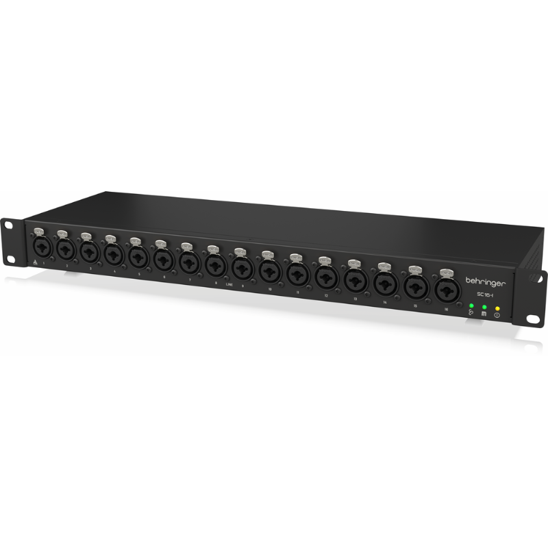 Behringer SC16-I StageConnect Interface 16 XLR Combo Line Inputs Ultranet In/Out Remote Power — view 3