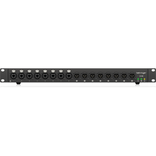 Behringer SC88 StageConnect Interface 8 XLR Outputs 8 Combo Line Inputs Ultranet In/Out Remote Power