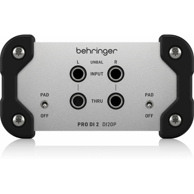 Behringer DI20P Passive Stereo DI Box for Stage Use