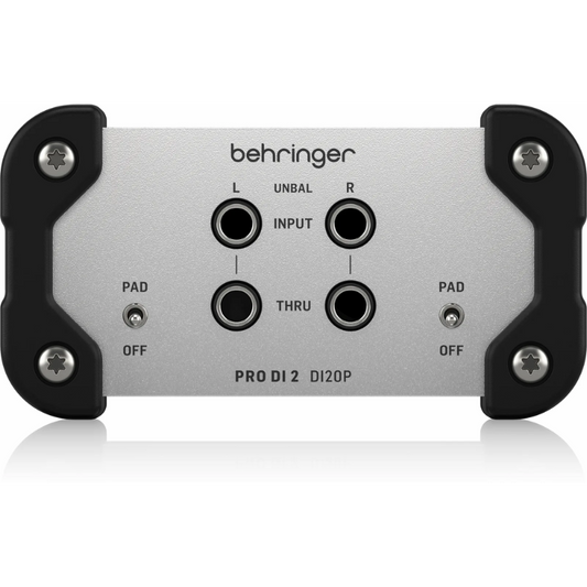 Behringer DI20P Passive Stereo DI Box for Stage Use