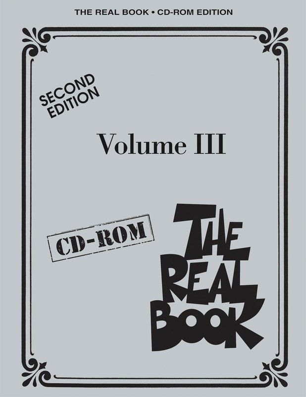 The Real Book CD-ROM Sheet Music Vol. 3, 2nd Edition (Hal Leonard)