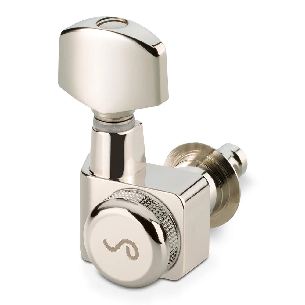 Schaller 6-in-Line Locking Machine Heads F-Series Nickel