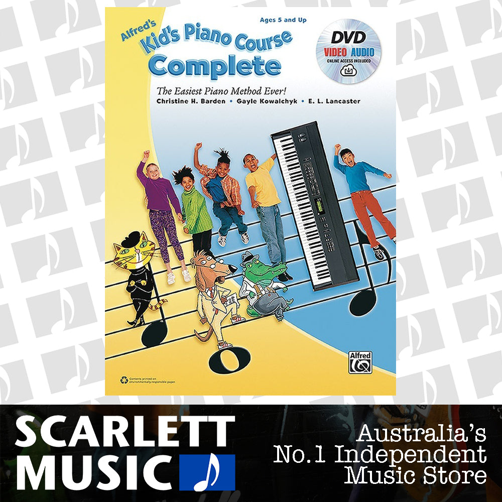 Alfred's Kid's Piano Course Complete Book/DVD/Oa — view 2
