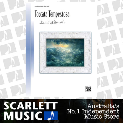Toccata Tempestosa Piano Sheet Music — view 2