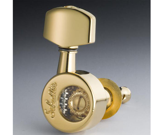 Schaller Machine Heads 3/3-DaVinci Gold