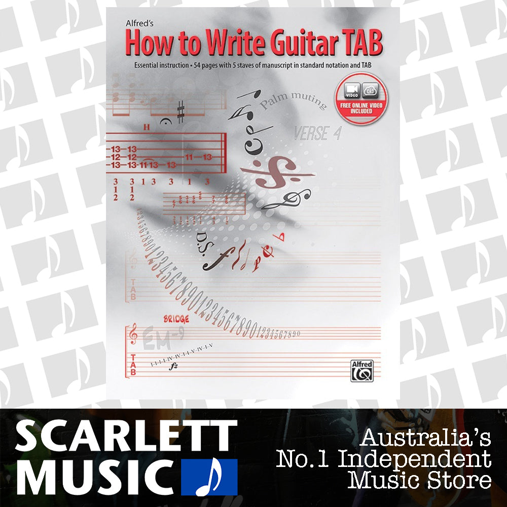 Alfred's How To Write Guitar Tab Book/Oa — view 2