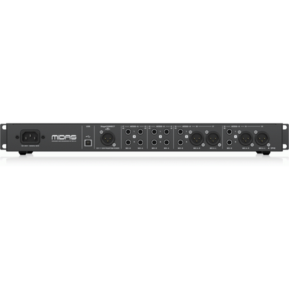 Midas HUB4 Monitor System Hub with 4 PoE Ports, AES50 In/Through, StageCONNECT, 16-Channel Analogue Out — view 4