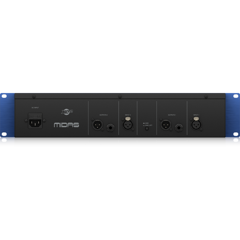 Midas XL4-2 2-Channel Class-A Vacuum Tube Microphone Preamplifier — view 2