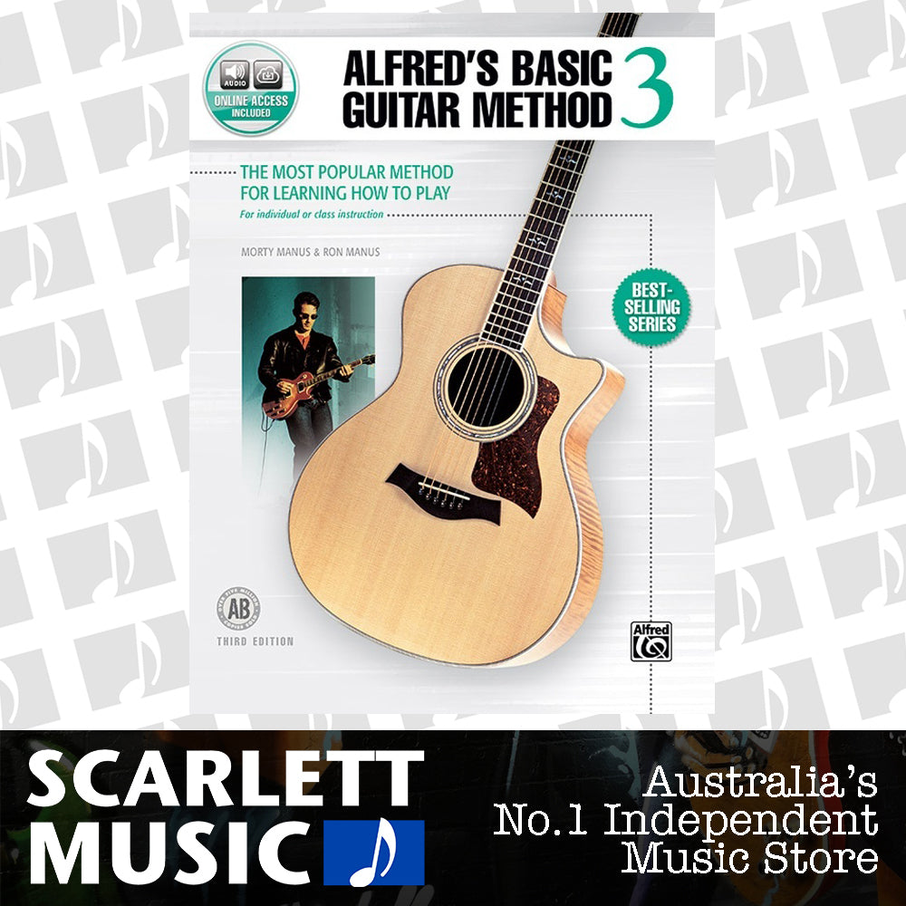 Alfred's Basic Guitar Method 3 Book with Online Access — view 2
