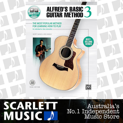Alfred's Basic Guitar Method 3 Book with Online Access — view 2