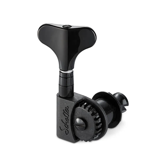 Schaller Bass 4-in-L Machine Heads Light Black 10270401