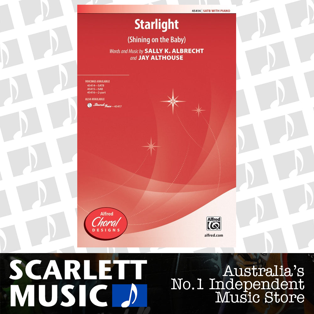 Starlight SATB Choral Sheet Music — view 2