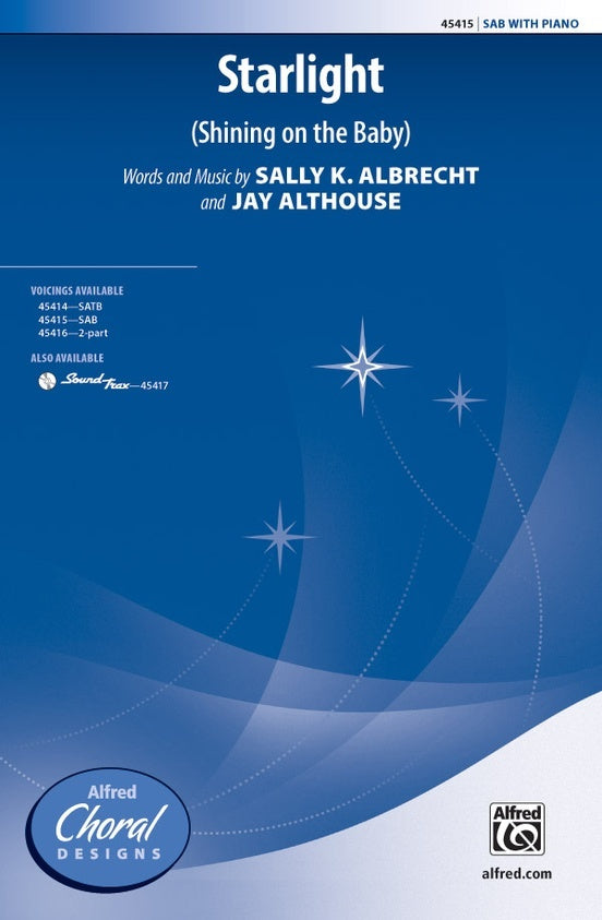 Starlight SAB Choral Sheet Music