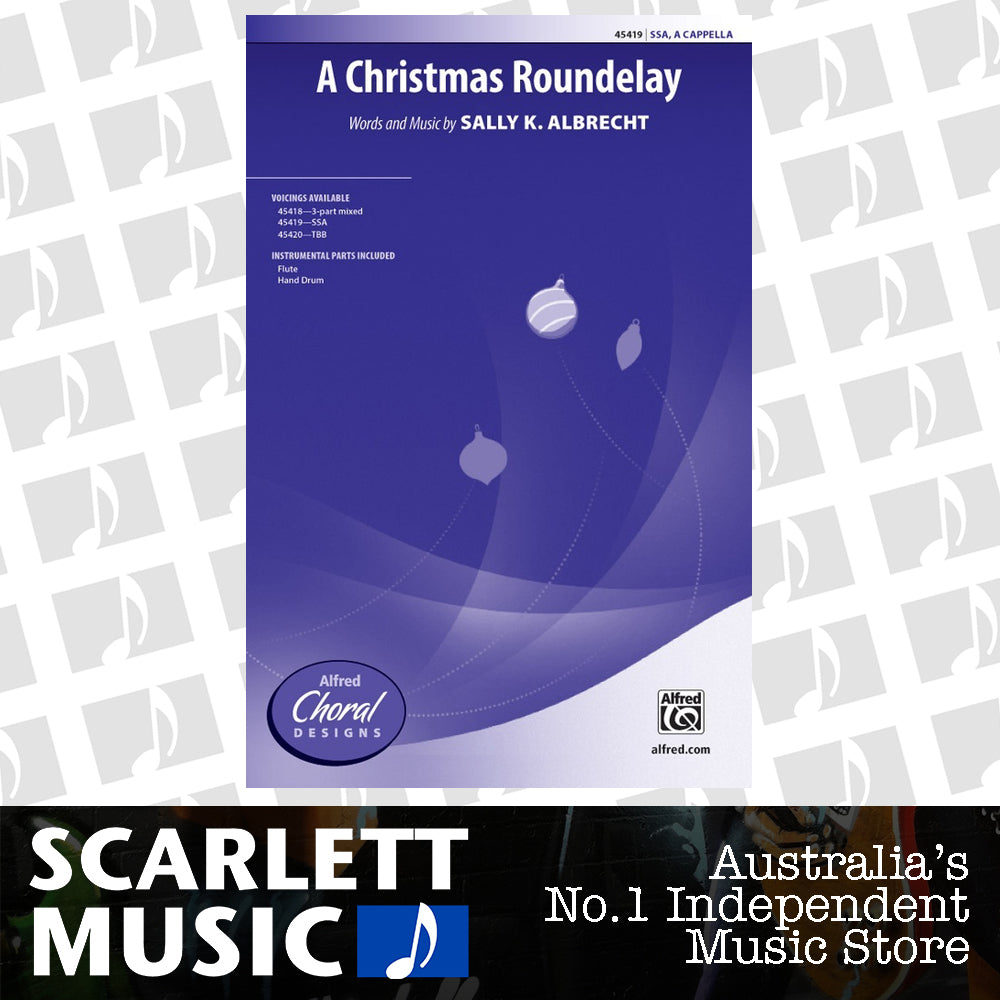 A Christmas Roundelay SSA Choral Sheet Music for 3 Part Treble/SSA — view 2