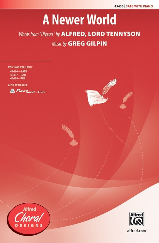 A Newer World SATB Choral Sheet Music