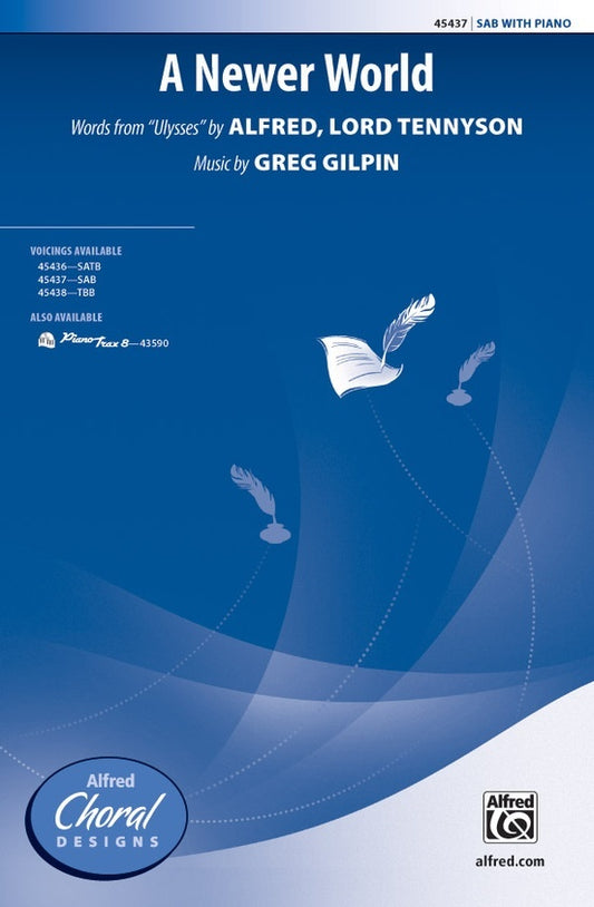 A Newer World SAB Choral Sheet Music