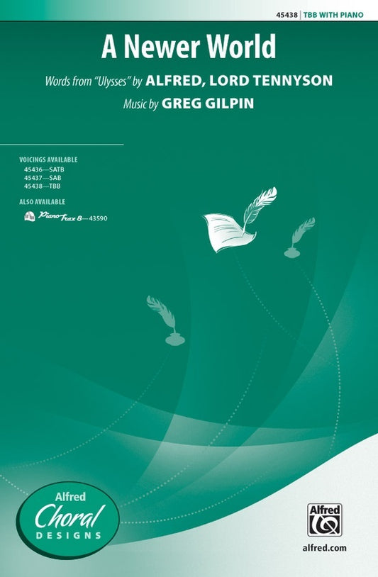 A Newer World TBB Choral Sheet Music