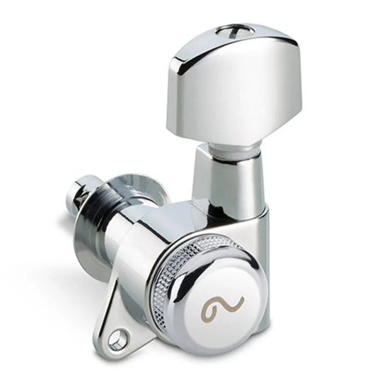 Schaller M6-135 Rearlocking Machines 6-in-Line Chrome Left-Handed Tuner