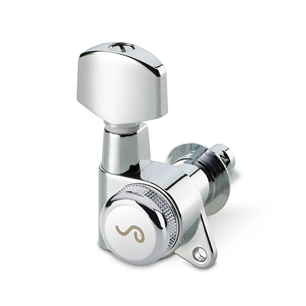 Schaller M6-135 Rearlocking Machine Heads 6-in-Line Chrome