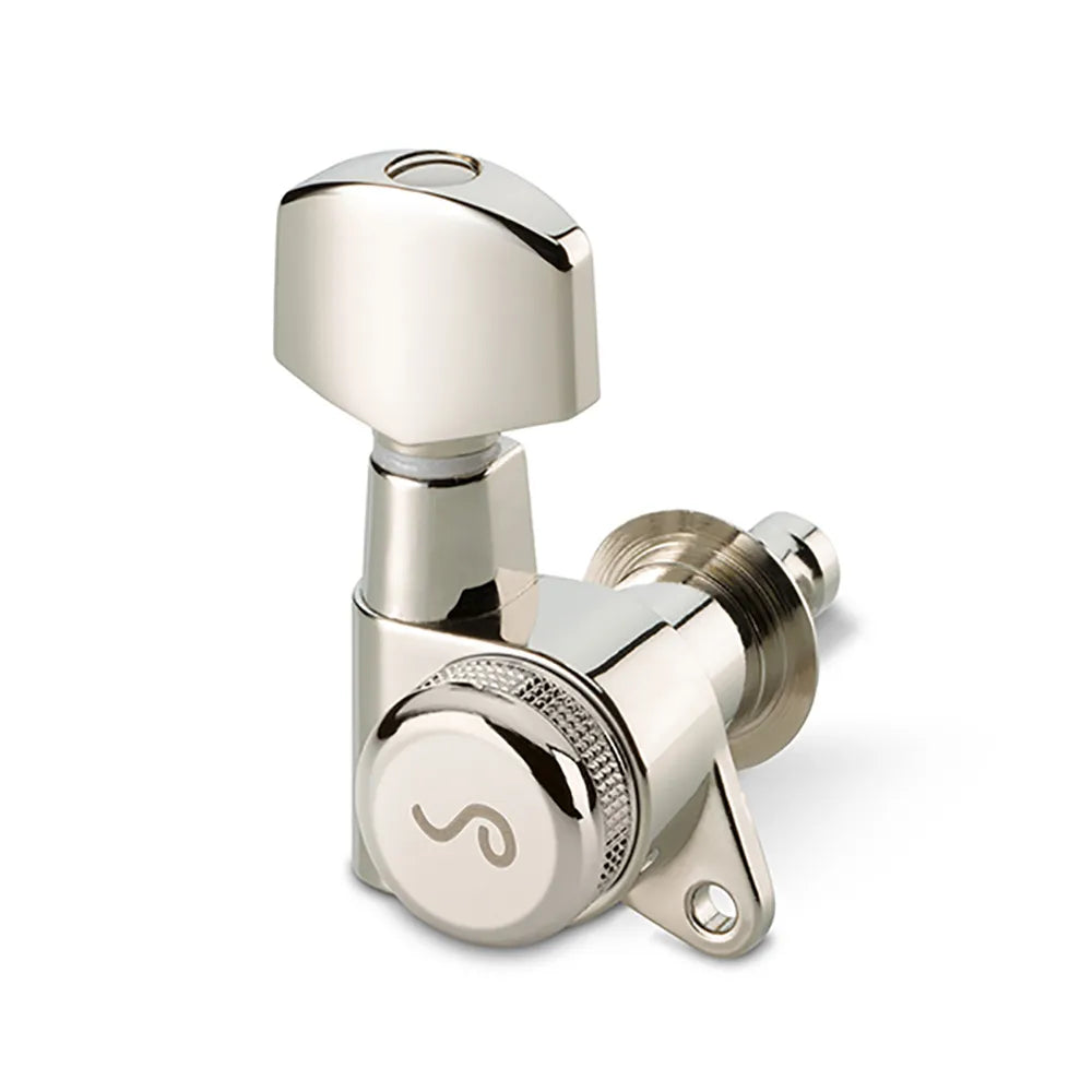 Schaller M6-135 Rearlocking Machine Heads 6-in-Line Nickel