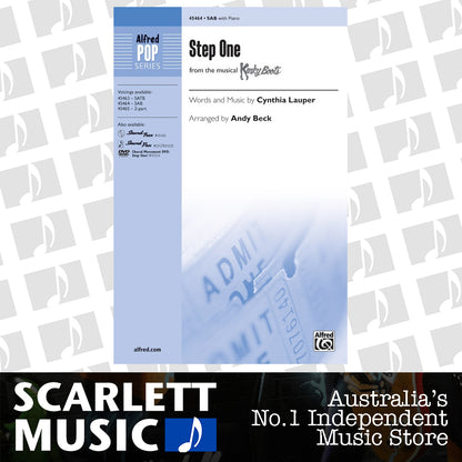 Step One SAB Choral Sheet Music — view 2