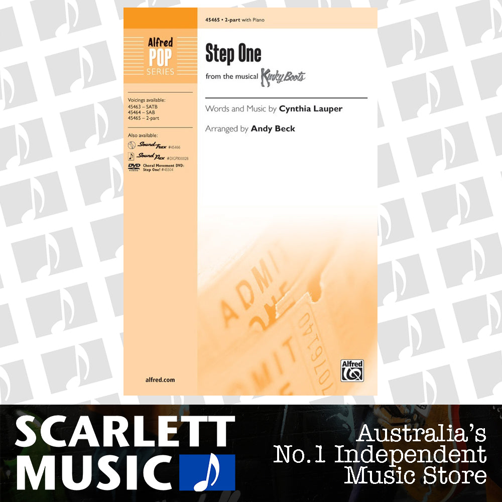 Step One SA Choral Sheet Music — view 2