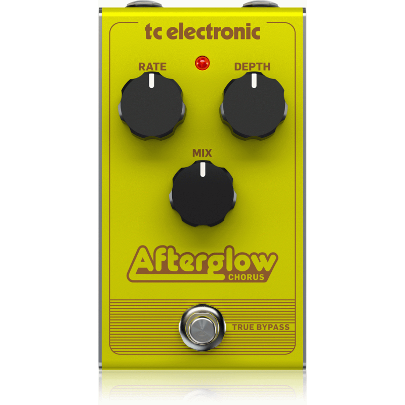 TC Electronic Afterglow Chorus Pedal - Vintage-Style Analog Bucket-Brigade Circuit