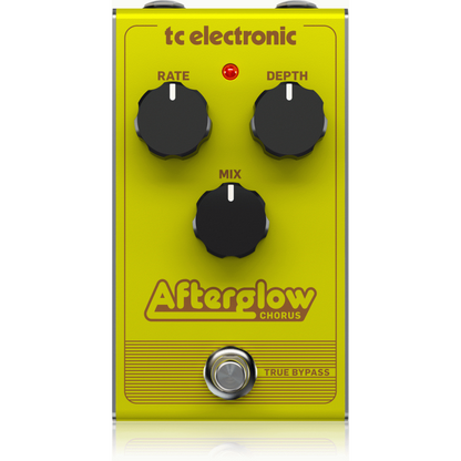 TC Electronic Afterglow Chorus Pedal - Vintage-Style Analog Bucket-Brigade Circuit