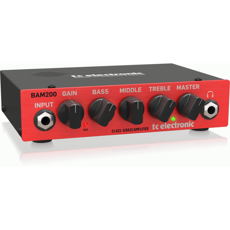 TC Electronic BAM200 Bass Head 200 Watt Class-D Amp — view 2