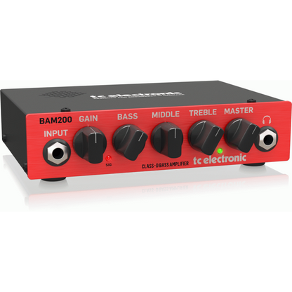 TC Electronic BAM200 Bass Head 200 Watt Class-D Amp — view 2