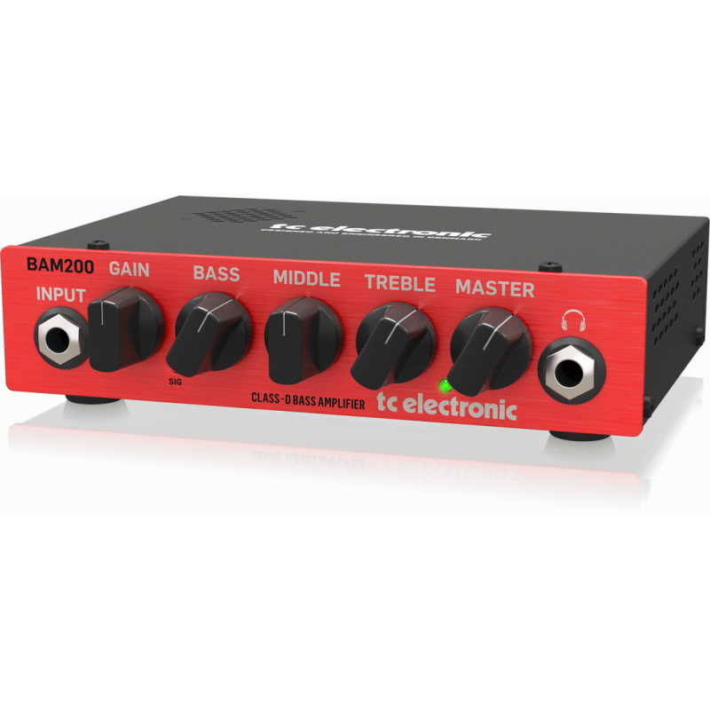 TC Electronic BAM200 Bass Head 200 Watt Class-D Amp — view 3