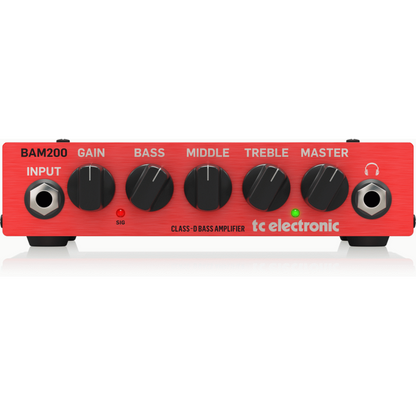TC Electronic BAM200 Bass Head 200 Watt Class-D Amp