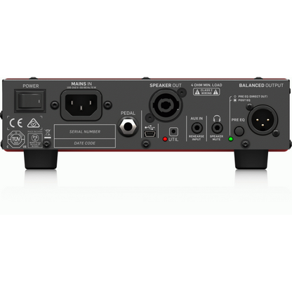 TC Electronic BH250 Bass Head - 250 Watt Micro with TonePrint Effects and Integrated Tuner — view 4