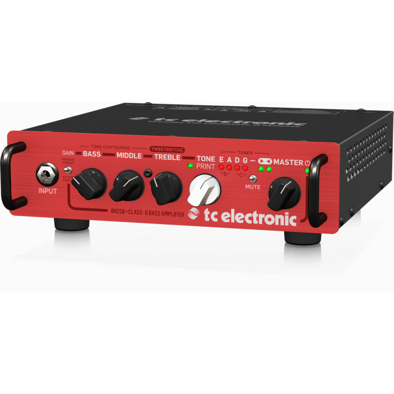TC Electronic BH250 Bass Head - 250 Watt Micro with TonePrint Effects and Integrated Tuner — view 3