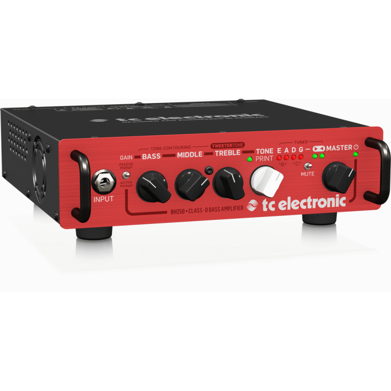 TC Electronic BH250 Bass Head - 250 Watt Micro with TonePrint Effects and Integrated Tuner — view 2