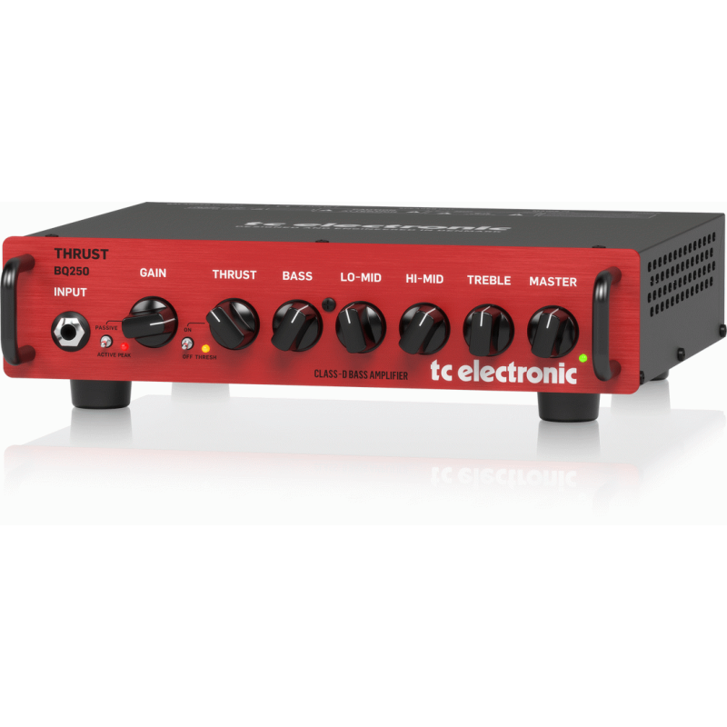 TC Electronic BQ250 Bass Head - 250 Watt Portable with Mosfet Preamp and Thrust Compressor — view 3