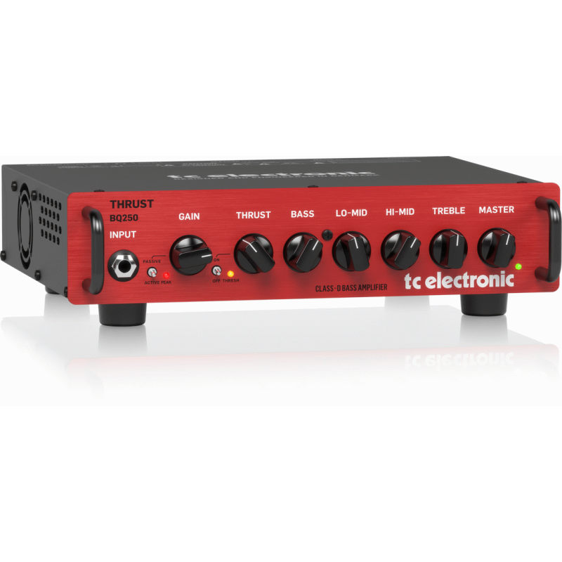 TC Electronic BQ250 Bass Head - 250 Watt Portable with Mosfet Preamp and Thrust Compressor — view 2