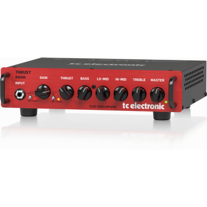 TC Electronic BQ500 500 Watt Portable Bass Head with Mosfet Preamp and Thrust Compressor — view 3