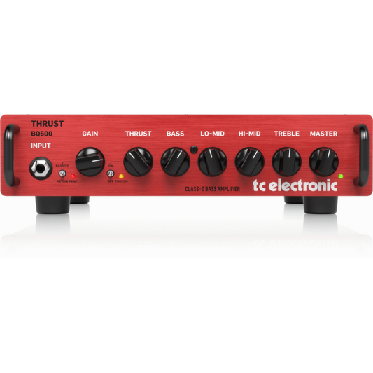 TC Electronic BQ500 500 Watt Portable Bass Head with Mosfet Preamp and Thrust Compressor